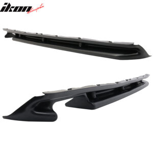 Fits 92-99 BMW E36 3-Series M-Tech Rear Bumper Diffuser Lip M3 Style Valance Kit - Image 3