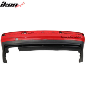 Fits 92-99 BMW E36 3-Series M-Tech Rear Bumper Diffuser Lip M3 Style Valance Kit - Image 5