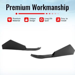 Fits 23-26 BMW G20 3-Series IKON Style Rear Bumper Side Corner Apron Gloss Black - Image 3