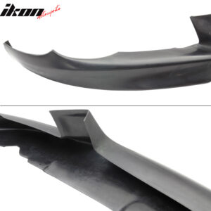Fits 07-10 BMW E92 E93 3-Series M-Tech Unpainted PP Front Bumper Lip Spoiler - Image 4