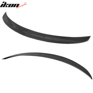 Fits 13-18 Benz C117 CLA-Class P Style Trunk Spoiler Crabon Fiber - Image 3