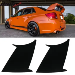 Fits 08-14 Impreza WRX & 08-11 Subaru Impreza Trunk Spoiler Wing Stabilizer 2PCS - Image 6