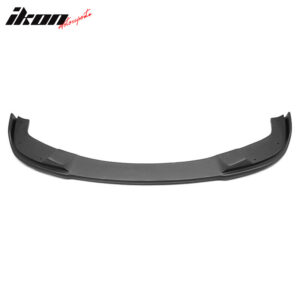 Fits 04-10 BMW E60 5 Series H Style Front Bumper Lip Spoiler PU Unpainted 1PC - Image 4