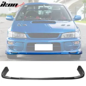 Fits 97-01 Subaru Impreza STI Style GC8 Front Bumper Lip Unpainted PU Spoiler - Image 6