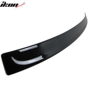 Fits 11-16 BMW 5 Series F10 3D Style Rear Roof Spoiler Painted Jet Black # 668 - Image 3