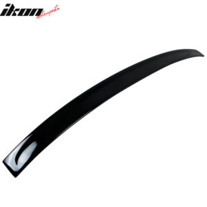 Fits 11-16 BMW 5 Series F10 3D Style Rear Roof Spoiler Painted Jet Black # 668 - Image 4