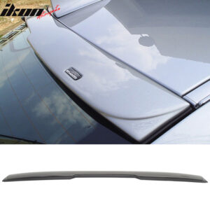 Fits 04-10 BMW E60 5-Series Sedan AC Style Rear Roof Spoiler Wing Unpainted ABS - Image 1