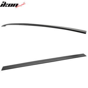 Fits 11-16 BMW F10 5 Series Sedan 3D Style Rear Roof Spoiler Wing Unpainted ABS - Image 3
