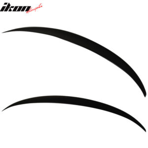 Fits 11-16 BMW 5-Series F10 Sedan M5 Style Rear Trunk Spoiler Wing ABS Unpainted - Image 4