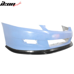 Fits 06-07 Honda Accord Coupe MDA Style Front Bumper Lip Chin Spoiler Splitter - Image 3
