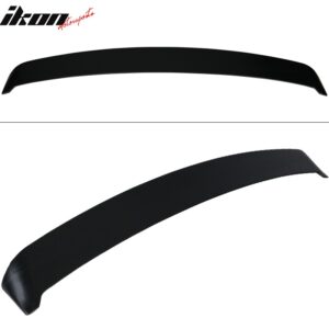 Fits 11-16 BMW F10 5 Series Sedan H Style Rear Roof Spoiler Wing Unpainted ABS - Image 3