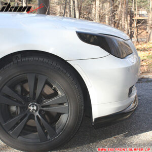 Fits 08-10 BMW E60 5 Series LCI H Style Front Bumper Lip Spoiler - PU - Image 5