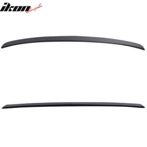 Fits 11-15 BMW F10 5 Series Sedan 4Dr AC Style Gloss Black Rear Roof Spoiler ABS - Image 2