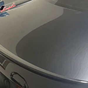 Fits 11-16 BMW 5 Series F10 M5 Style Trunk Spoiler Lip Painted #416 Carbon Black - Image 3