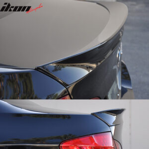 Fits 11-17 BMW F10 5 Series Sedan AC Style Rear Trunk Spoiler Wing ABS Unpainted - Image 2