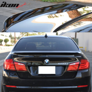 Fits 11-17 BMW F10 5 Series Sedan AC Style Rear Trunk Spoiler Wing ABS Unpainted - Image 3