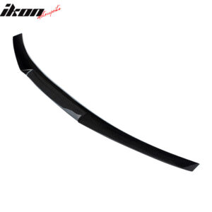 Fits 17-23 BMW 5-Series G30 F90 M5 M4 Style Rear Trunk Spoiler Wing Carbon Fiber - Image 2
