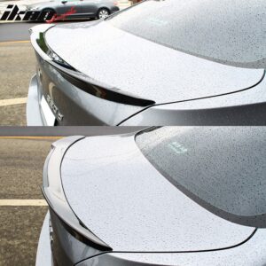 Fits 11-16 BMW F10 5-Series Sedan 4-Door M4 Style Trunk Spoiler Unpainted ABS - Image 2