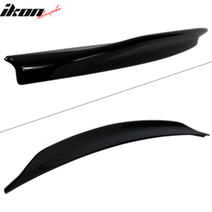 Fits 08-17 Mitsubishi Lancer EVO X 10 Sedan RS Style Trunk Spoiler Gloss Black - Image 4