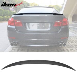 Fits 11-17 BMW F10 5-Series Sedan Performance Style Rear Trunk Spoiler Unpainted - Image 1