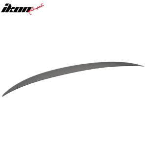 Fits 11-17 BMW F10 5-Series Sedan Performance Style Rear Trunk Spoiler Unpainted - Image 3