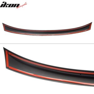Fits 11-17 BMW F10 5-Series Sedan AC Style Matte Black Rear Trunk Spoiler ABS - Image 4