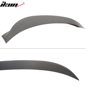 Fits 11-17 BMW F10 5-Series Sedan AC Style Matte Black Rear Trunk Spoiler ABS - Image 5