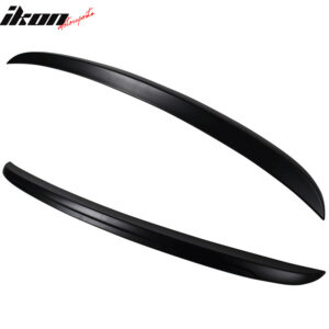 Fits 04-10 BMW E60 5 Series Sedan M5 Style Rear Trunk Spoiler Wing ABS Unpainted - Image 3