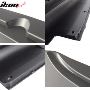 Fits 04-10 BMW E60 E61 5-Series M5 Style PP Side Skirts Panels Extension Pair - Image 4