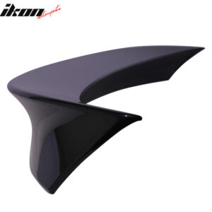 Fits 11-16 BMW F10 5 Series AC Style Trunk Spoiler Lip Painted #416 Carbon Black - Image 5