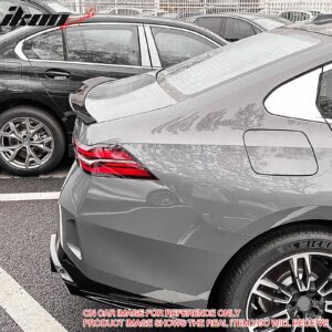 Fits 24-25 BMW G60 5 Series& I5& G90 M5 V Trunk Spoiler Carbon Fiber Print ABS - Image 2
