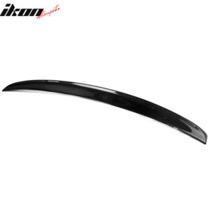 Closeout! Fits 17-23 BMW G30 5-Series Sedan Carbon Fiber Roof Window Spoiler Lip - Image 2