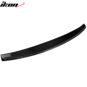 Closeout! Fits 17-23 BMW G30 5-Series Sedan Carbon Fiber Roof Window Spoiler Lip - Image 3