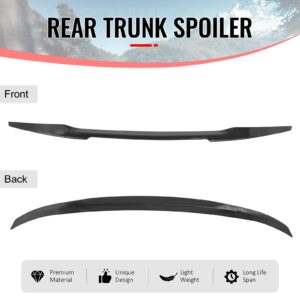 Fits 04-10 BMW E60 5 Series& M5 Sedan Carbon Fiber Print Trunk Spoiler- M4 Style - Image 3