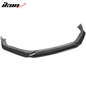 Fits 21-22 Honda Accord IKON V2 Carbon Fiber Print Front Bumper Lip Spoiler 4PCS - Image 3