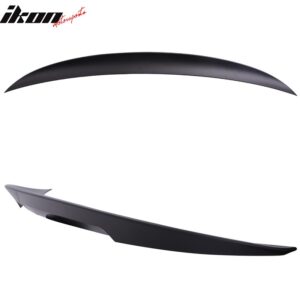Fit 11-16 BMW 5 Series F10 Sedan Performance 2 Style Trunk Spoiler Unpainted ABS - Image 3