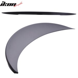 Fit 11-16 BMW 5 Series F10 Sedan Performance 2 Style Trunk Spoiler Unpainted ABS - Image 4