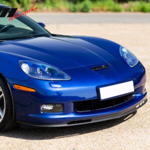 Fits 05-13 Chevy Corvette C6 Z06 OE Factory Style Front Bumper Lip Spoiler - PU - Image 3