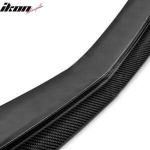 Fits 05-13 Chevy Corvette C6 Z06 ZR1 Style Carbon Fiber Front Bumper Lip Spoiler - Image 5
