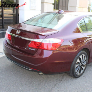 Fits 13-17 Honda Accord Sedan OE Style Rear Trunk Spoiler Painted #B588P Blue - Image 3