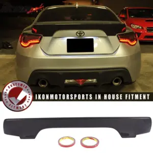 Fits 13-20 Scion FRS/Subaru BRZ/Toyota 86 GR V3 Style Trunk Spoiler Carbon Fiber - Image 6