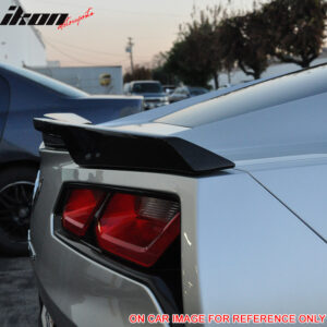 Fits 14-19 Chevrolet Corvette C7 Rear Trunk Spoiler Wing Painted #WA9567 White - Image 2