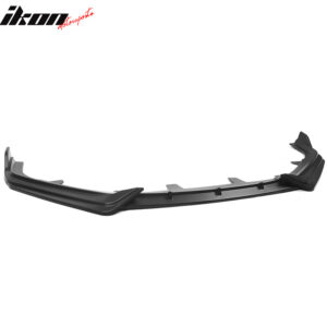 Fits 21-22 Honda Accord IKON V1 Style 3PCS Front Bumper Lip PP Matte Black - Image 4