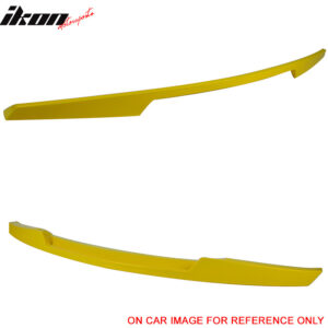 Fits 14-19 Chevrolet Corvette C7 Rear Trunk Spoiler Wing Painted #WA300N Yellow - Image 3