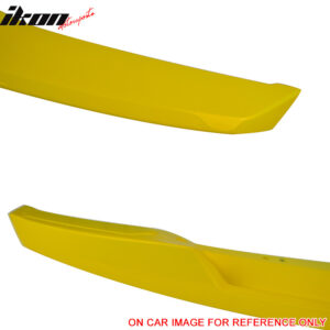 Fits 14-19 Chevrolet Corvette C7 Rear Trunk Spoiler Wing Painted #WA300N Yellow - Image 4