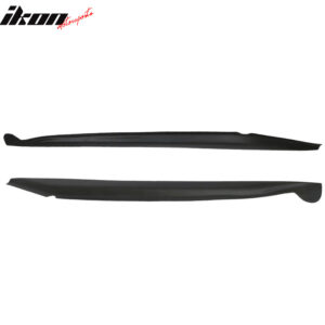 Fits 14-19 Chevy Corvette C7 Stingray Pair Side Skirts Extension PU - Image 3