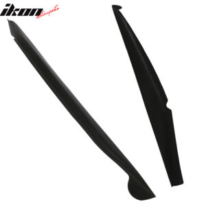 Fits 14-19 Chevy Corvette C7 Stingray Pair Side Skirts Extension PU - Image 4