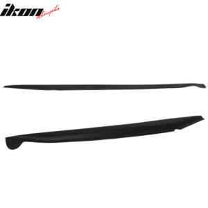 Fits 14-19 Chevy Corvette C7 Stingray Pair Side Skirts Extension PU - Image 5