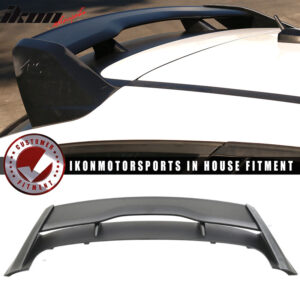 Fits 12-18 Ford Focus MK3 Hatchback RS Style Rear Roof Window Spoiler Wing ABS - Image 1