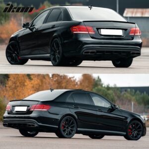 Fits 10-12 Mercedes Benz W212 E-Class Euro Style Rear Trunk Spoiler Wing PU - Image 3